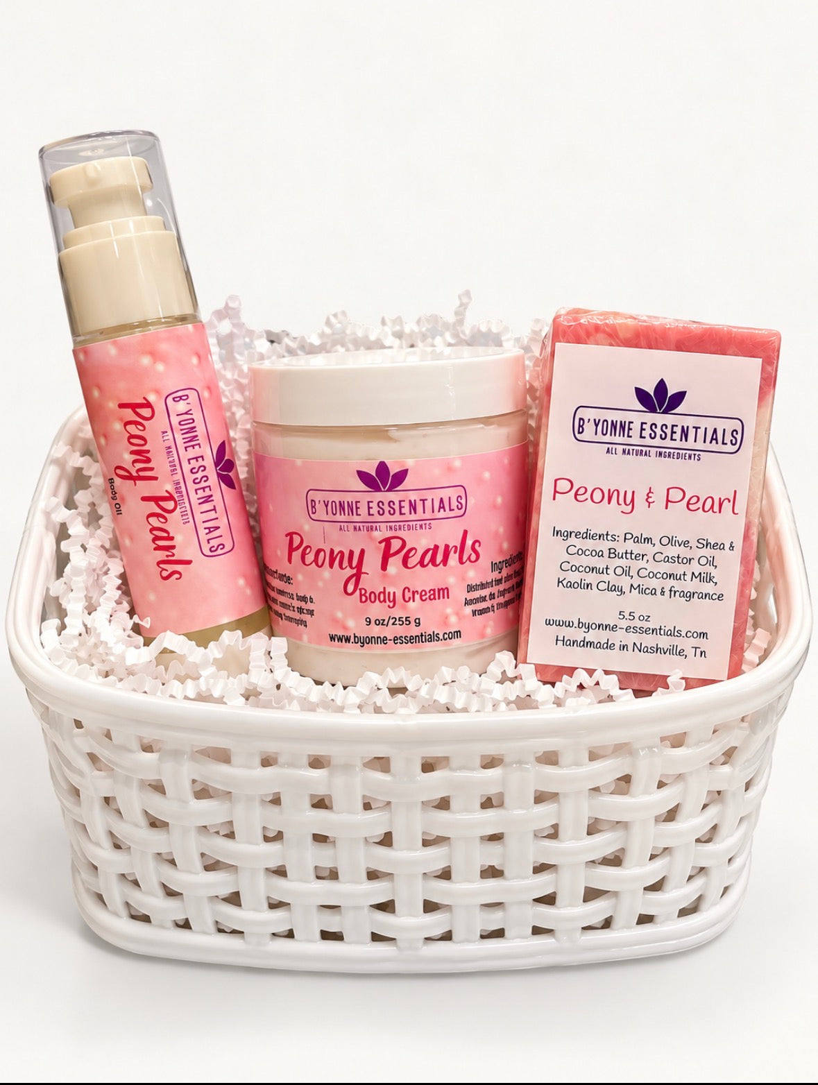 Peony & Pearls Set