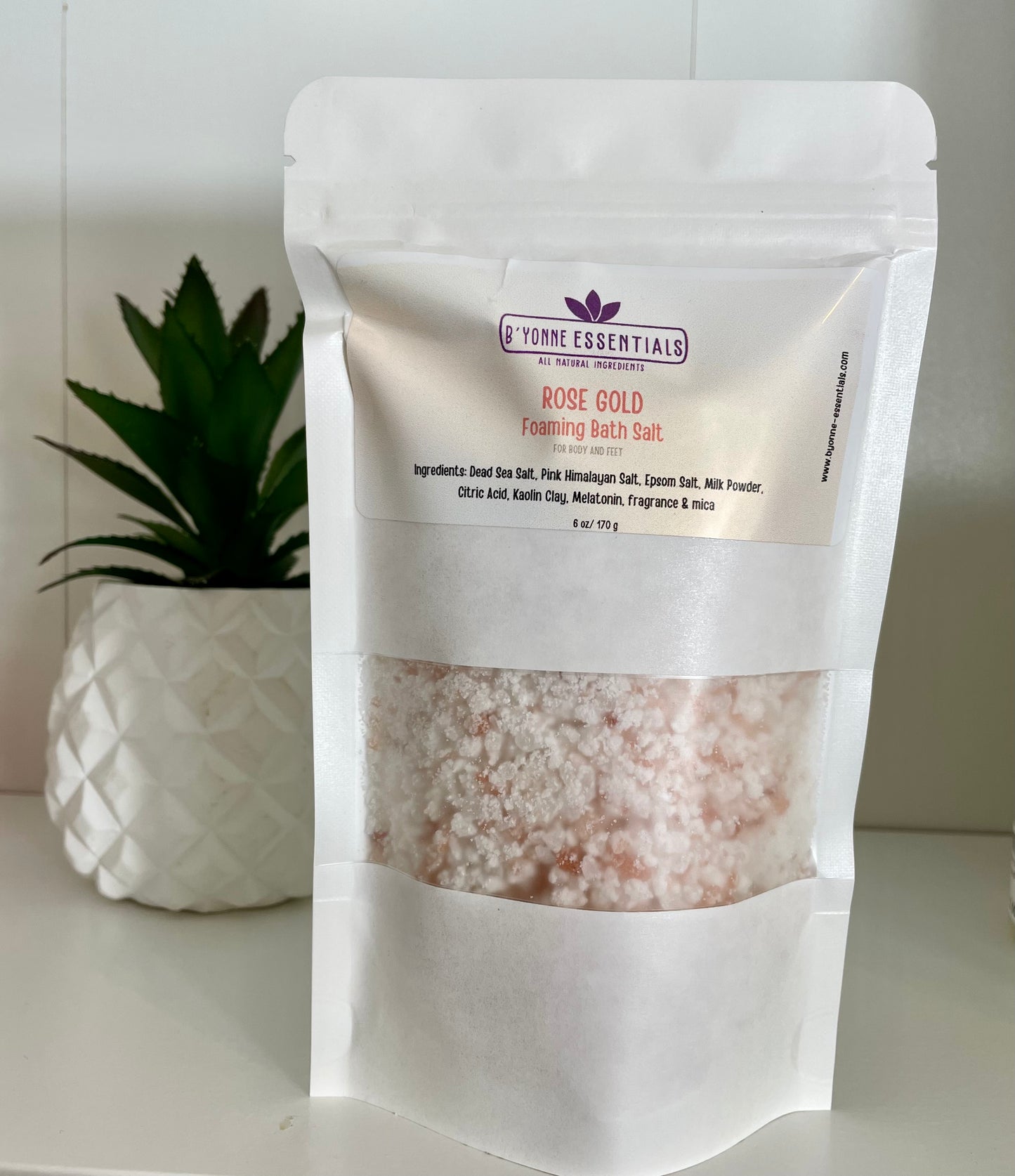 Foaming Bath Salts