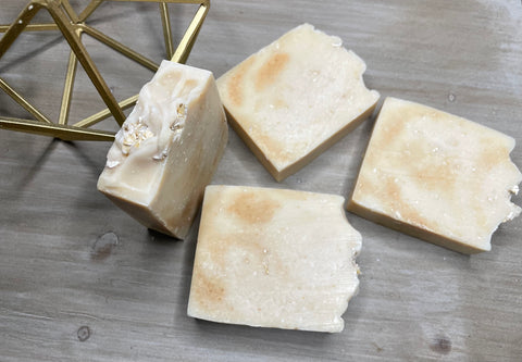 Oatmeal & Turmeric Bars ( scented with Orange Essential Oil)